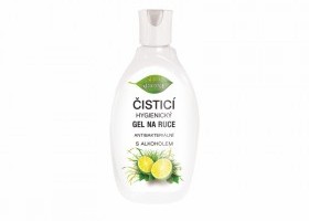 Čistící hygienický gel na ruce antibakteriální LEMONGRASS + LIMETKA 150 ml