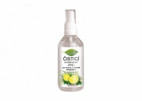 Čistící hygienický sprej na ruce antibakteriální LEMONGRASS + LIMETKA 100 ml