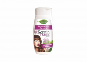 Regenerační šampon KERATIN + CHININ 260 ml