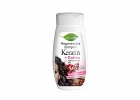 Regenerační šampon KERATIN + KOFEIN 260 ml