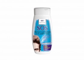 SOS šampon s přísadami proti padání vlasů pro muže 260 ml