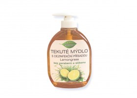 Tekuté mýdlo s dezinfekční přísadou LEMONGRASS 300 ml